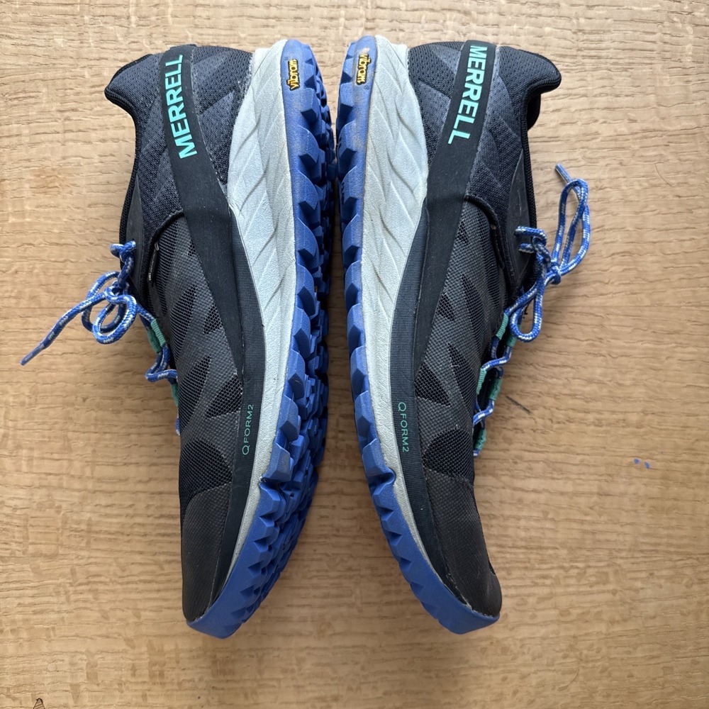 Womens Merrell Antora Goretex Black Waterproof Hiking Shoes Sneakers Size 10.5 - Picture 4 of 5